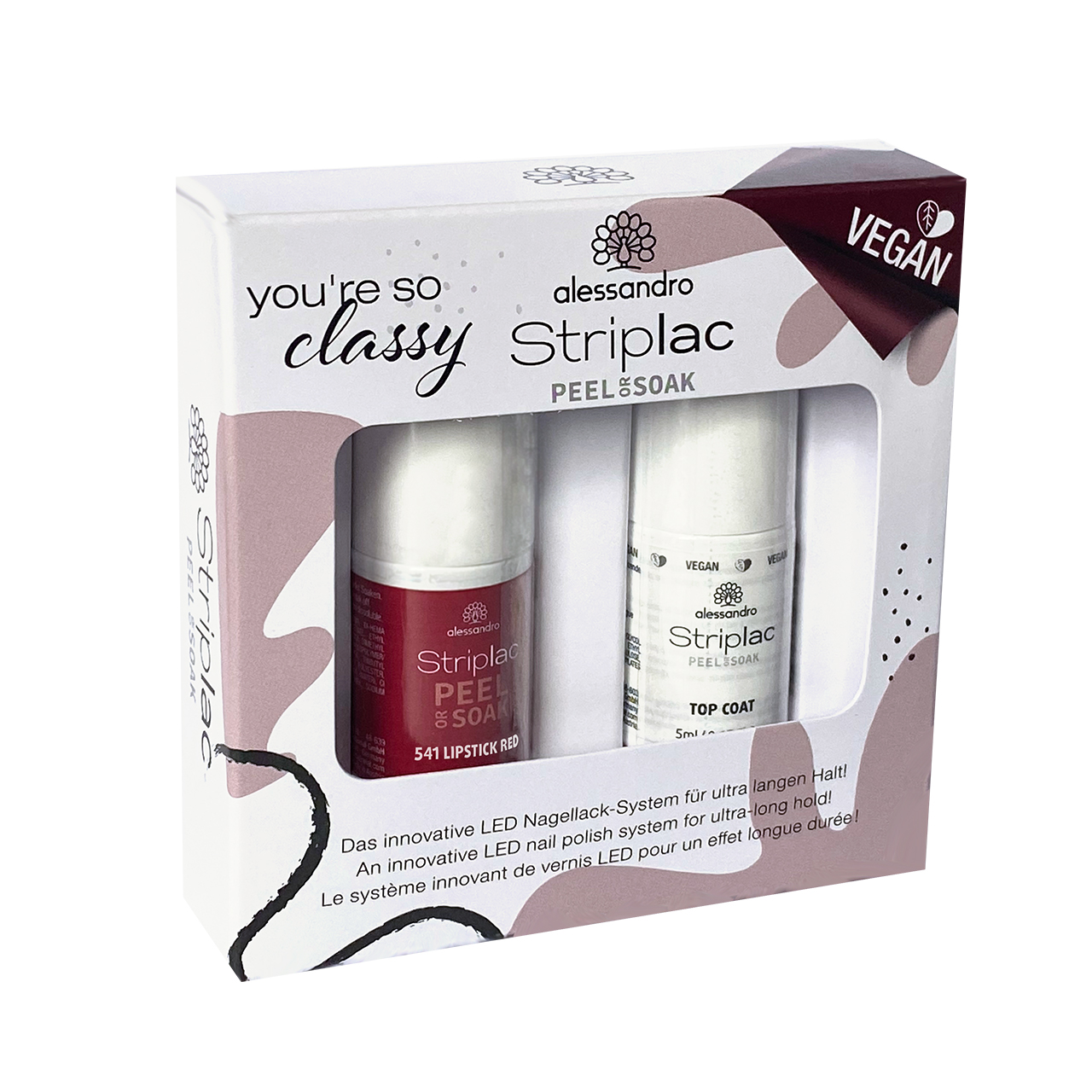 Striplac Peel Or Soak Set Classy
