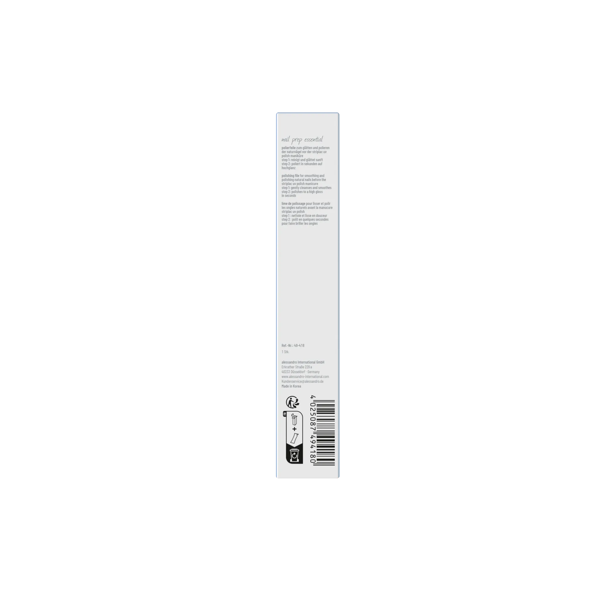 Striplac Polishing File