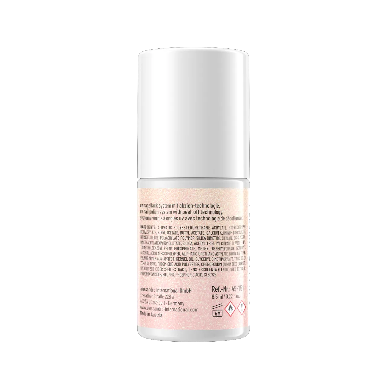 Striplac Uv Colour Bonfire Glitter