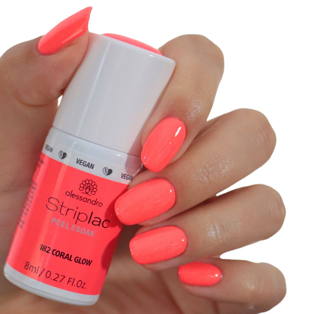 Striplac Peel or Soak Coral Glow