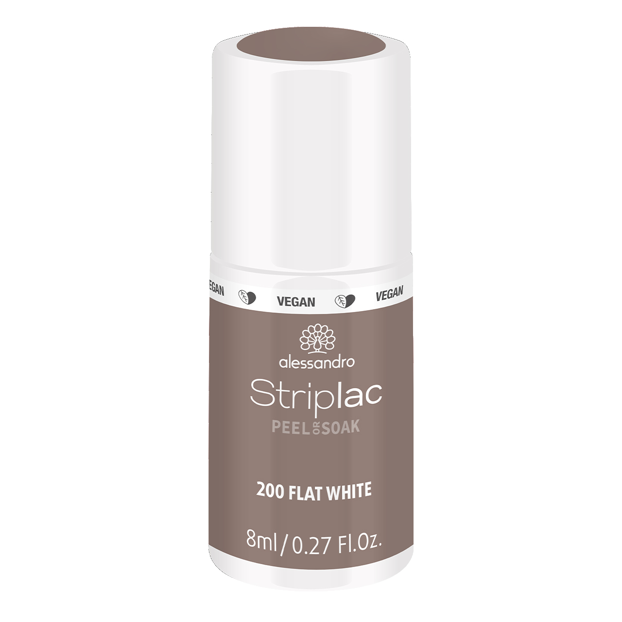 Striplac Peel or Soak Flat white