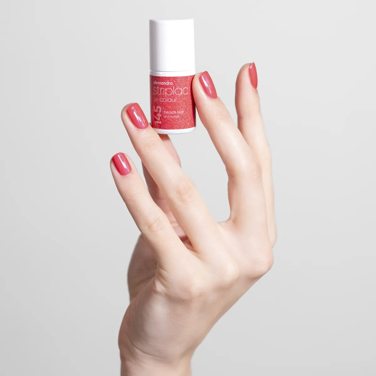 Striplac Uv Colour Beach Red Shimmer