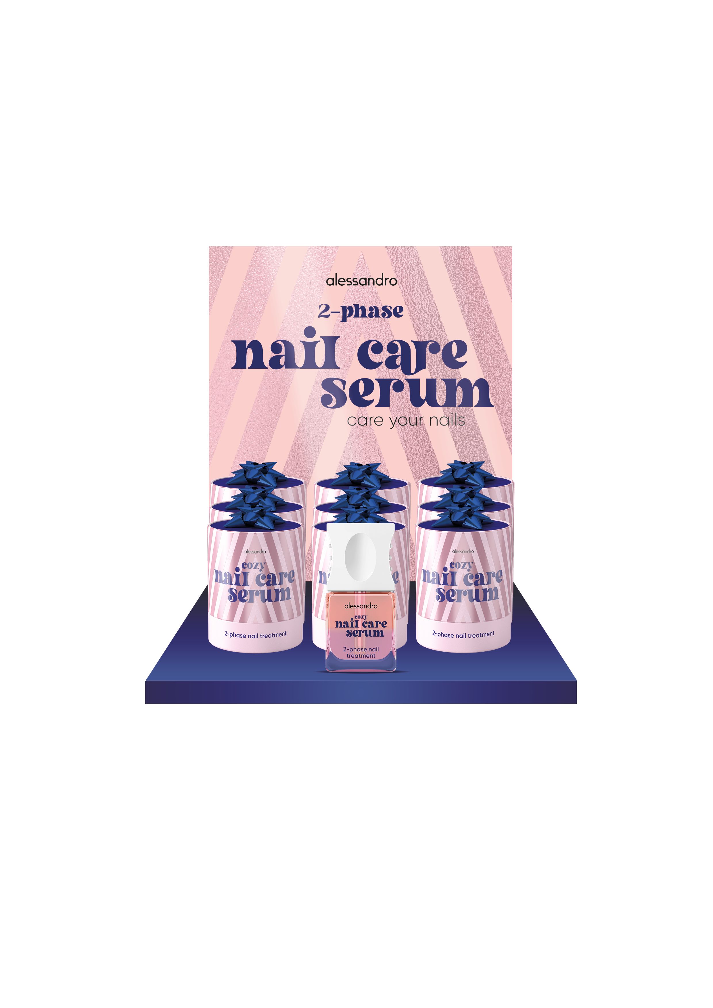 Cozy Nail Care Serum 2-Phase Display