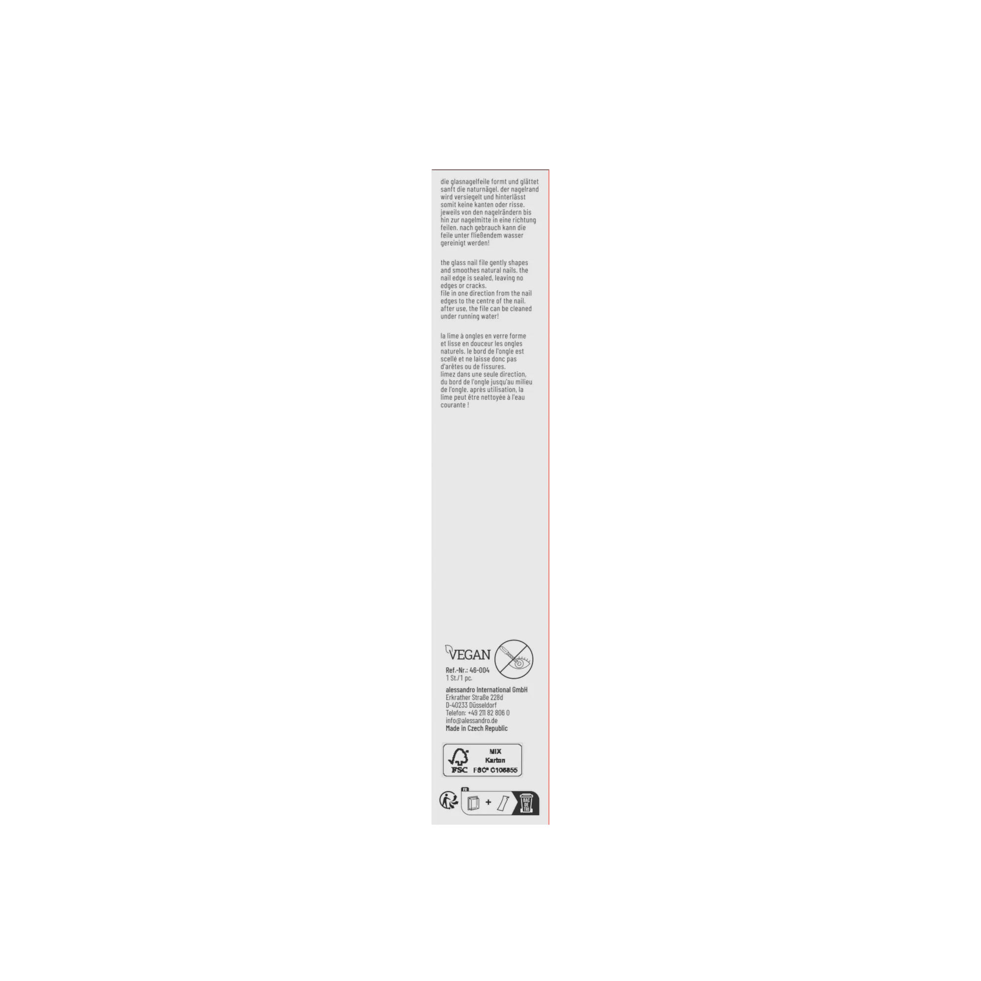 Crystal Nail File