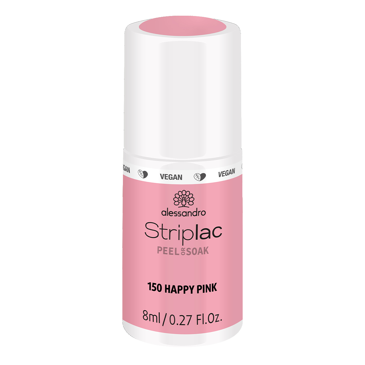 Striplac Peel or Soak Happy Pink