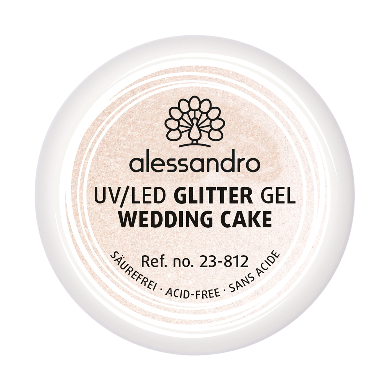 Gel à paillettes « Wedding Cake »