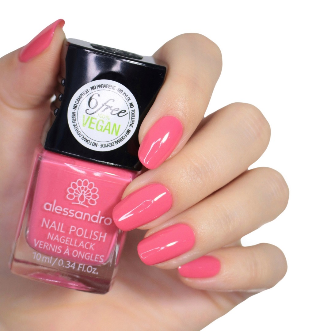 Nagellack Neon Pink