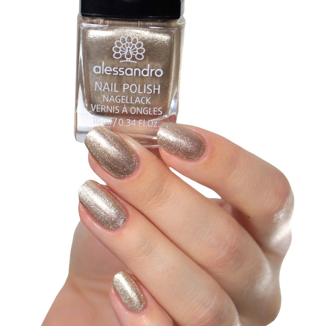 Nagellack Golden Rain