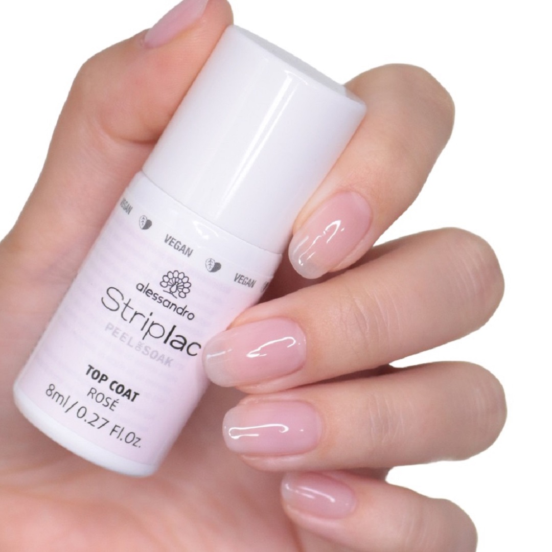 Striplac Top Coat Rosé