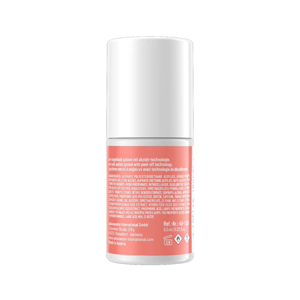 Striplac Uv Colour Coral Sunshine