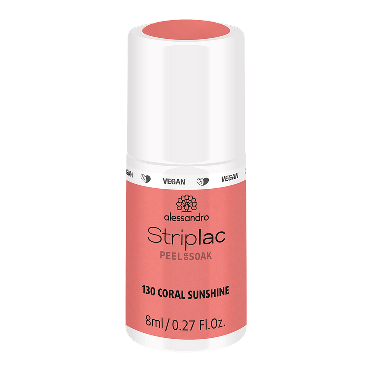 Striplac Peel or Soak Coral Sunshine Striplac Peel or Soak Coral Sunshine