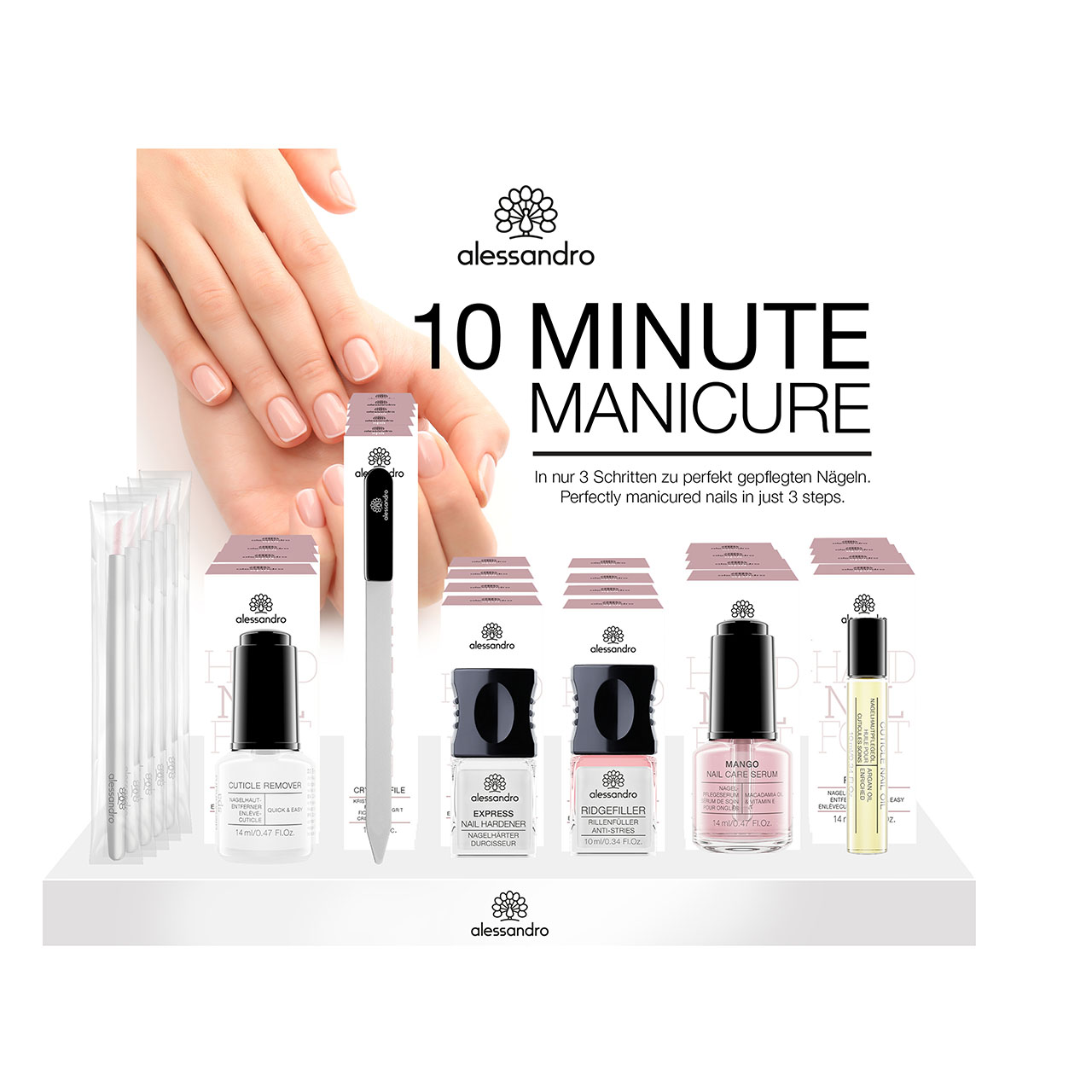 10 Min Manicure Display