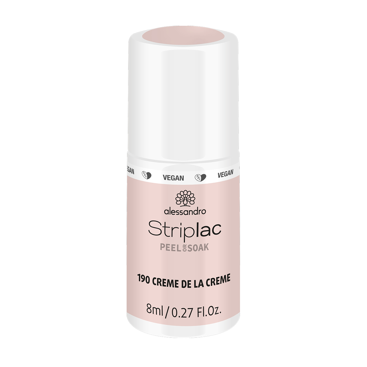 Striplac Peel or Soak Creme de la Creme