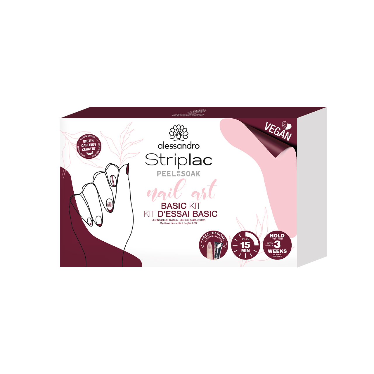 Kit découverte Striplac Nail Art Basic