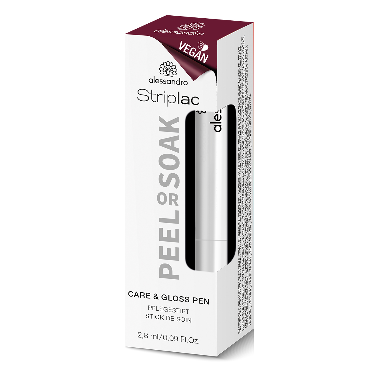 Striplac Peel or Soak Care & Gloss Finish