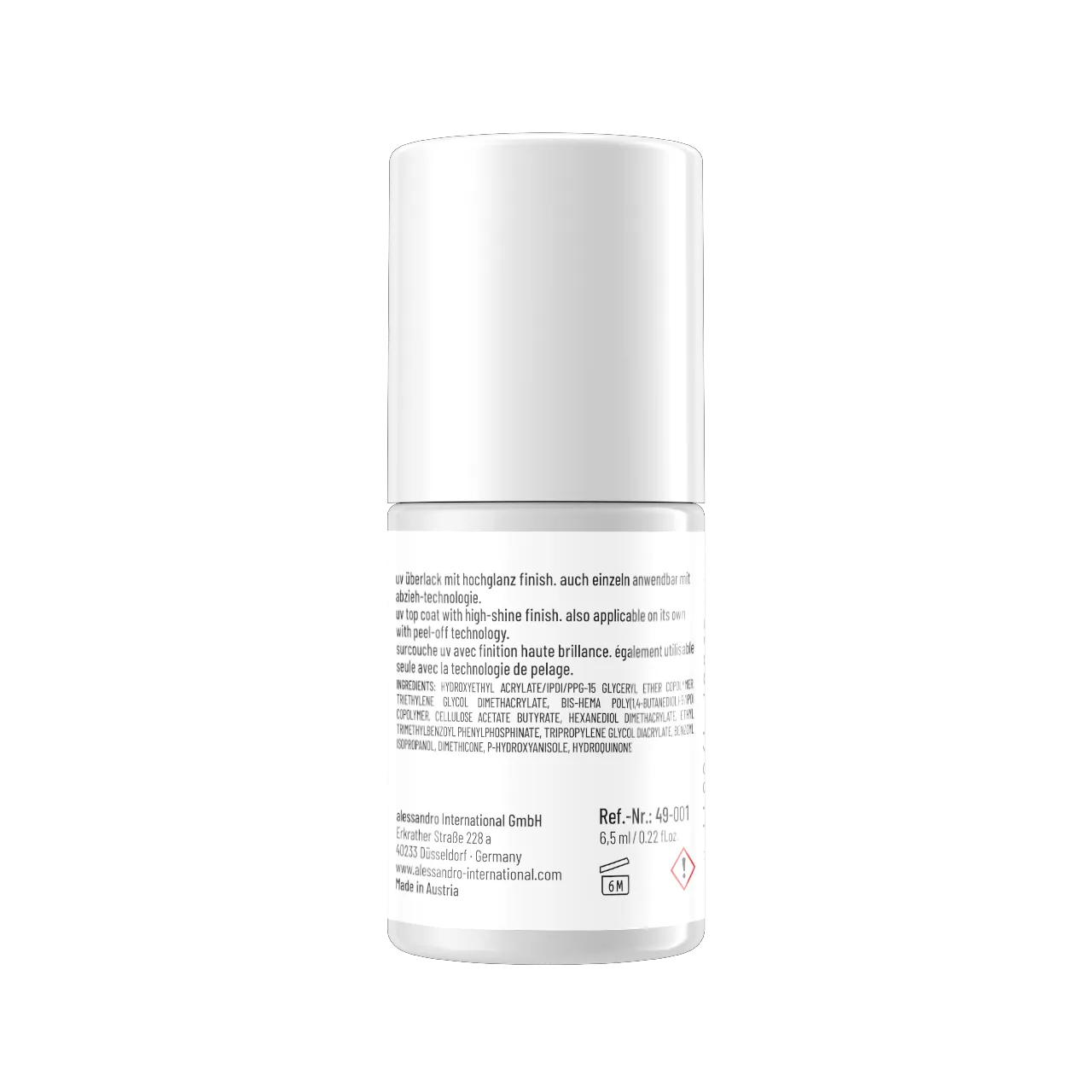 Striplac Uv Top Coat Clear