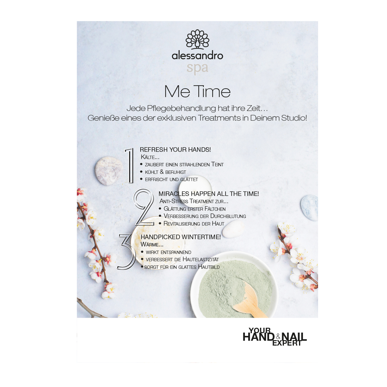 Spa "me time" poster din a1 de/nl