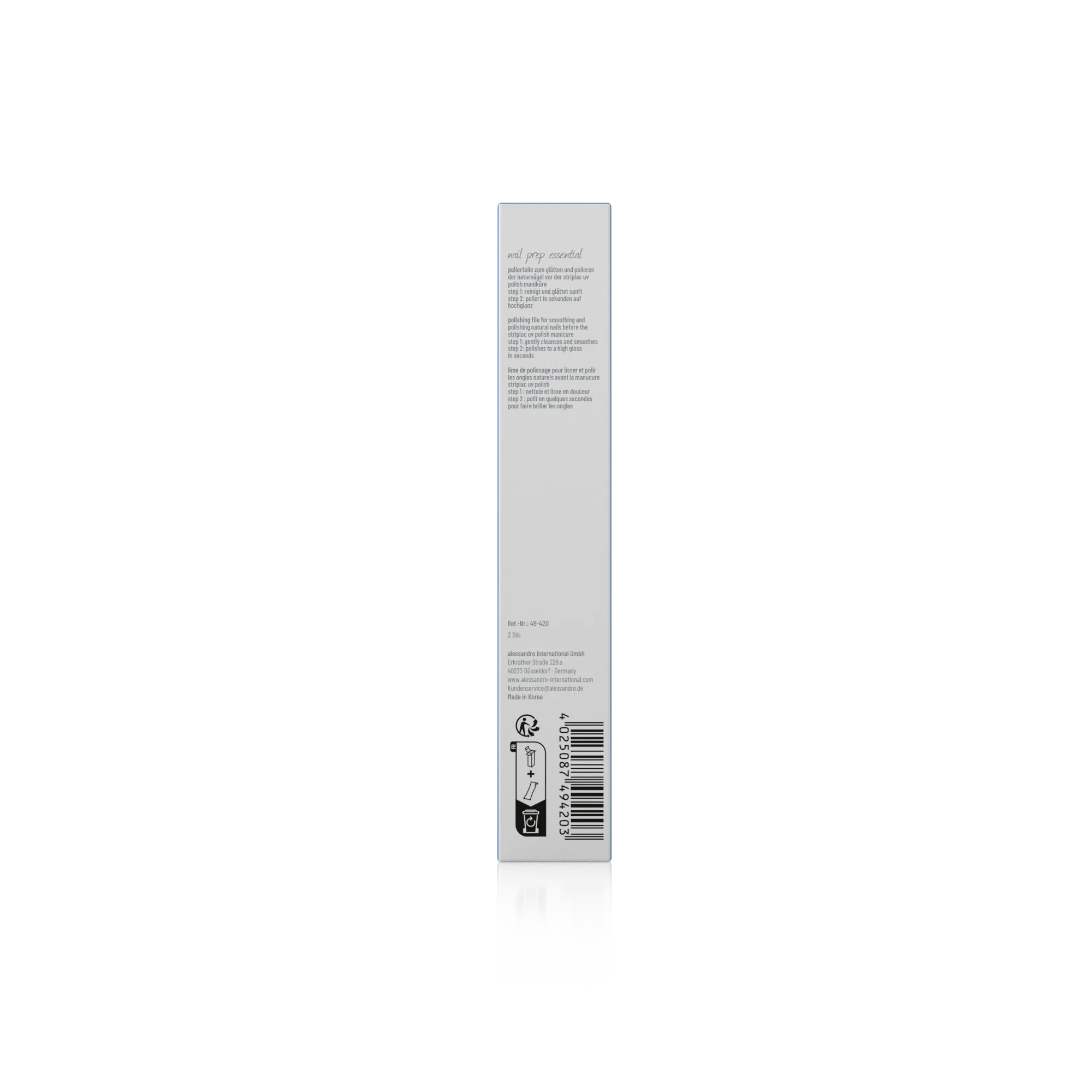 Striplac Polishing File Double Pack