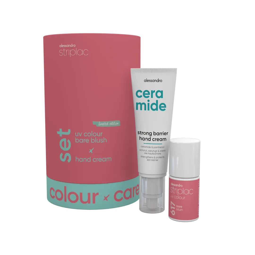 Striplac Colour & Care Set Blush & Barrier