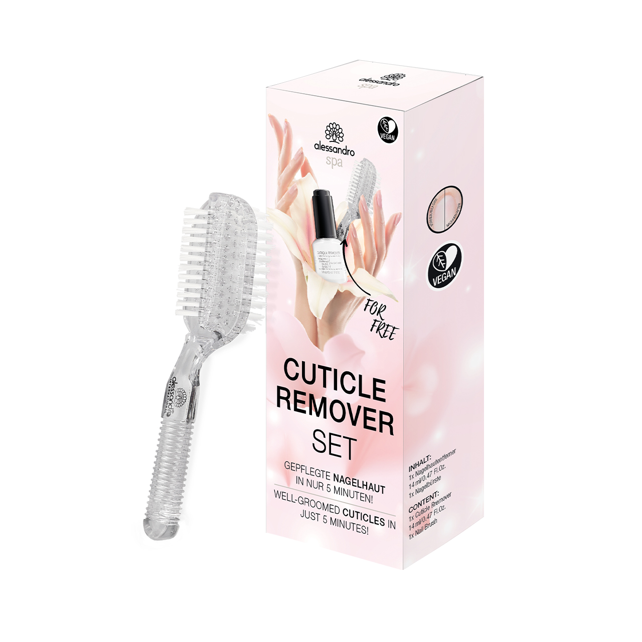 alessandro Spa Cuticle Remover Set