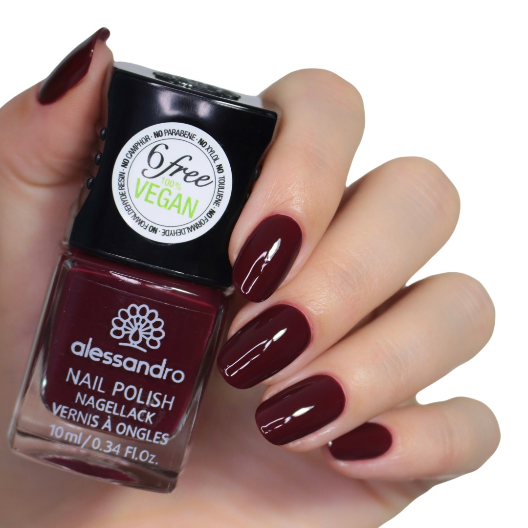 Nagellack Midnight Red