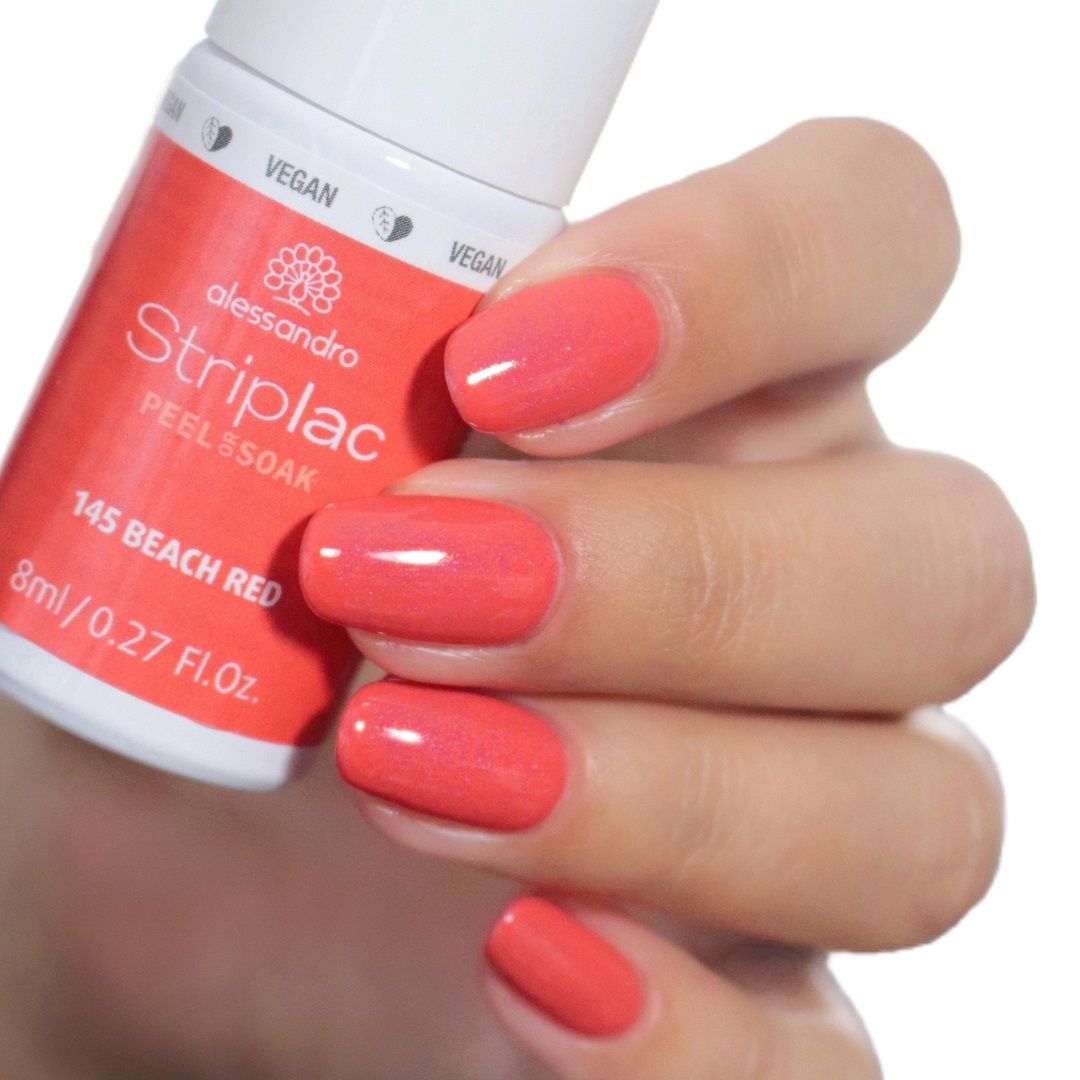 Striplac Peel or Soak Beach Red