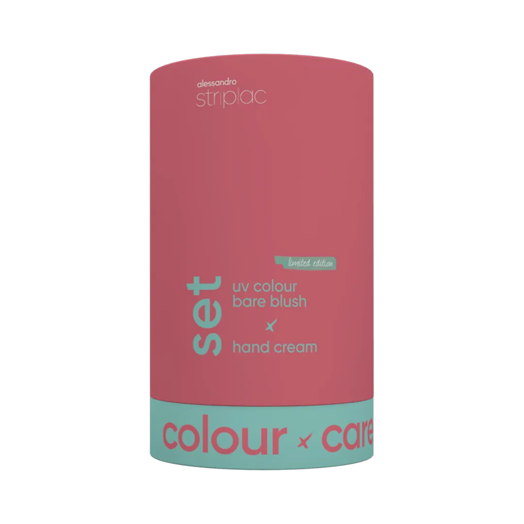 Striplac Colour & Care Set Blush & Barrier