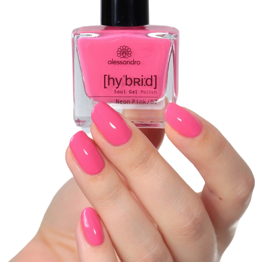 Hybrid Soul Gel Polish Neon Pink