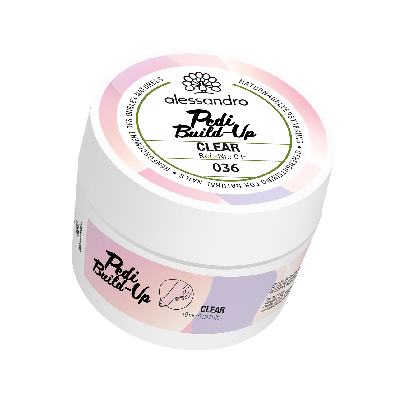 Pedi Build-Up Clear 10 ml