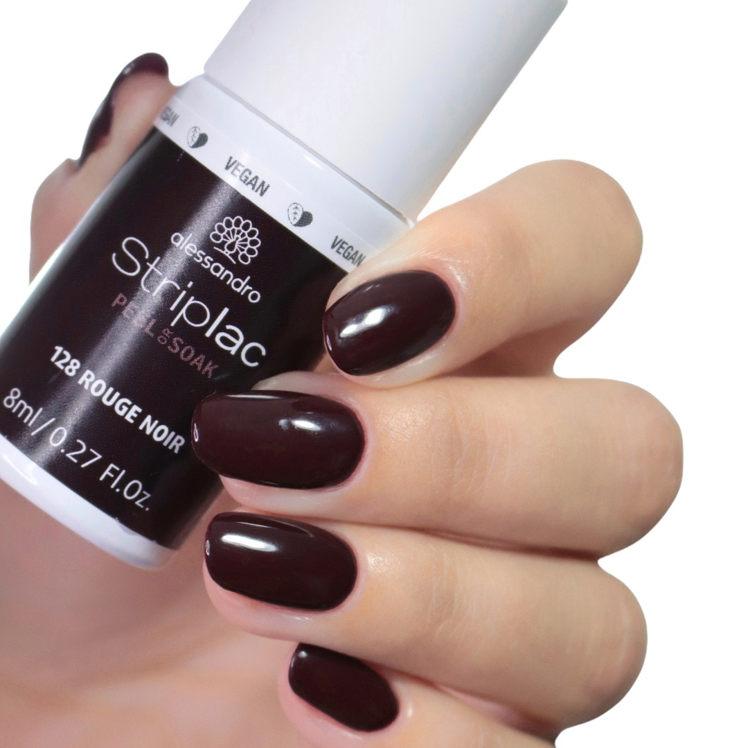 alessandro Striplac Peel or Soak Rouge Noir | 48-128 | Nagellacke