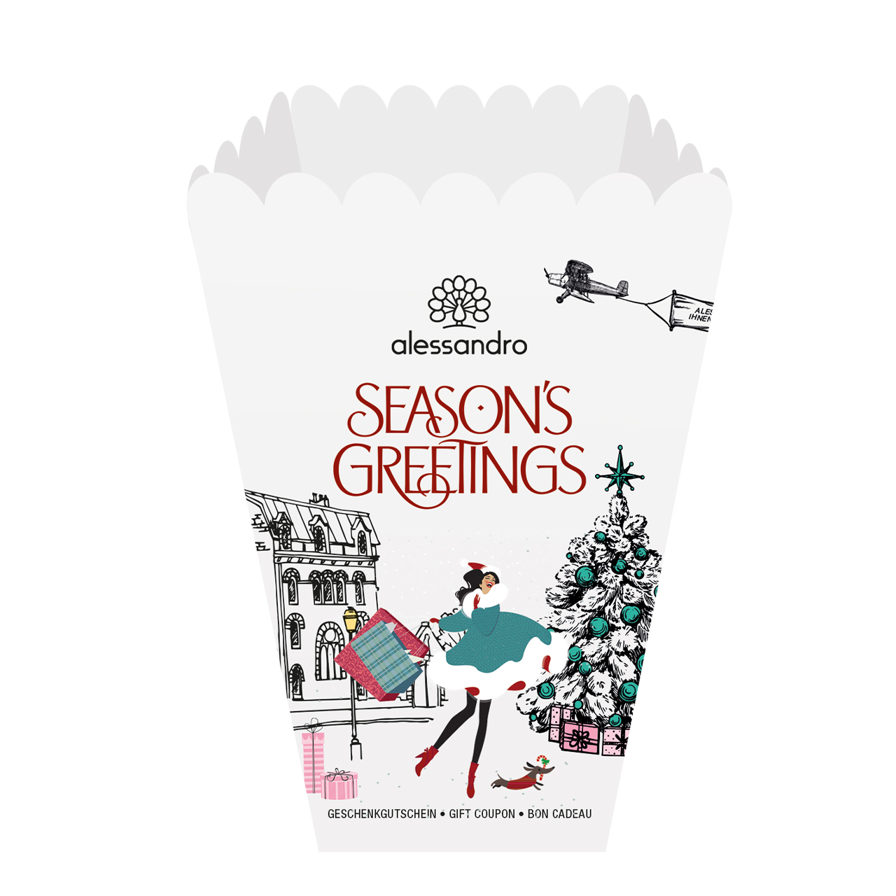 Seasons Greetings Gutscheinkarte