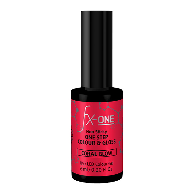 FX-ONE Colour & Gloss CORAL GLOW 6ML
