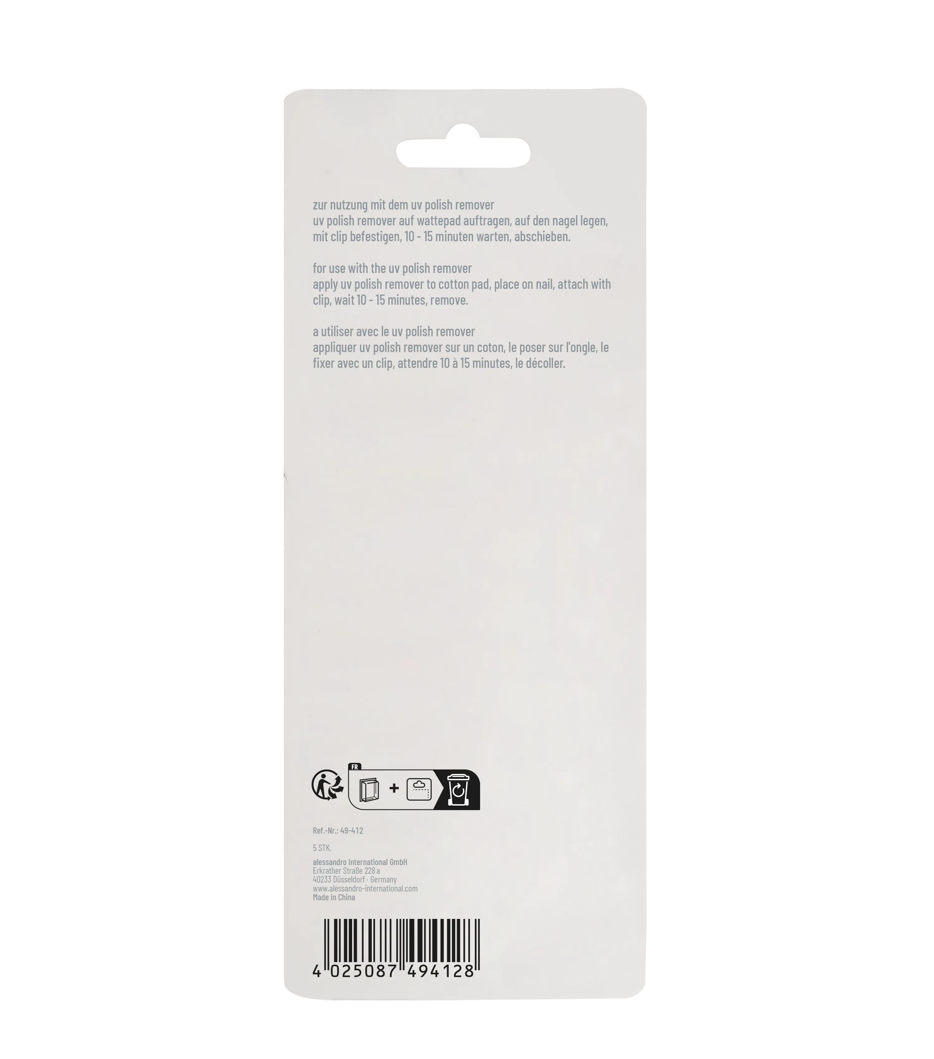 Striplac Uv Polish Remover Clips