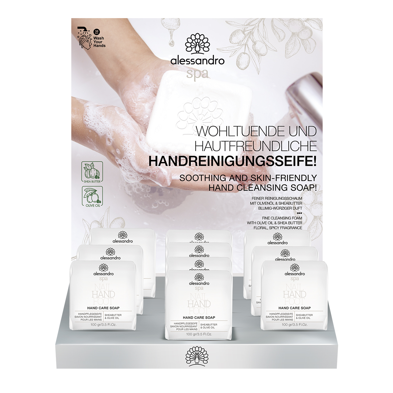 Présentoir SPA Hand Care Soap