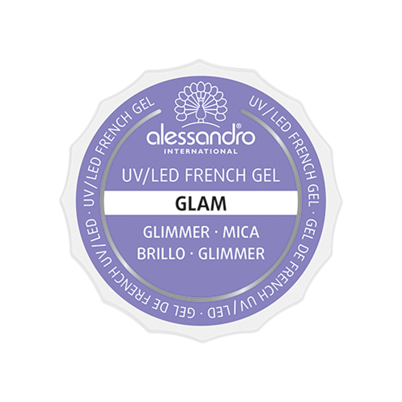 French Gel White Glam 15 g 