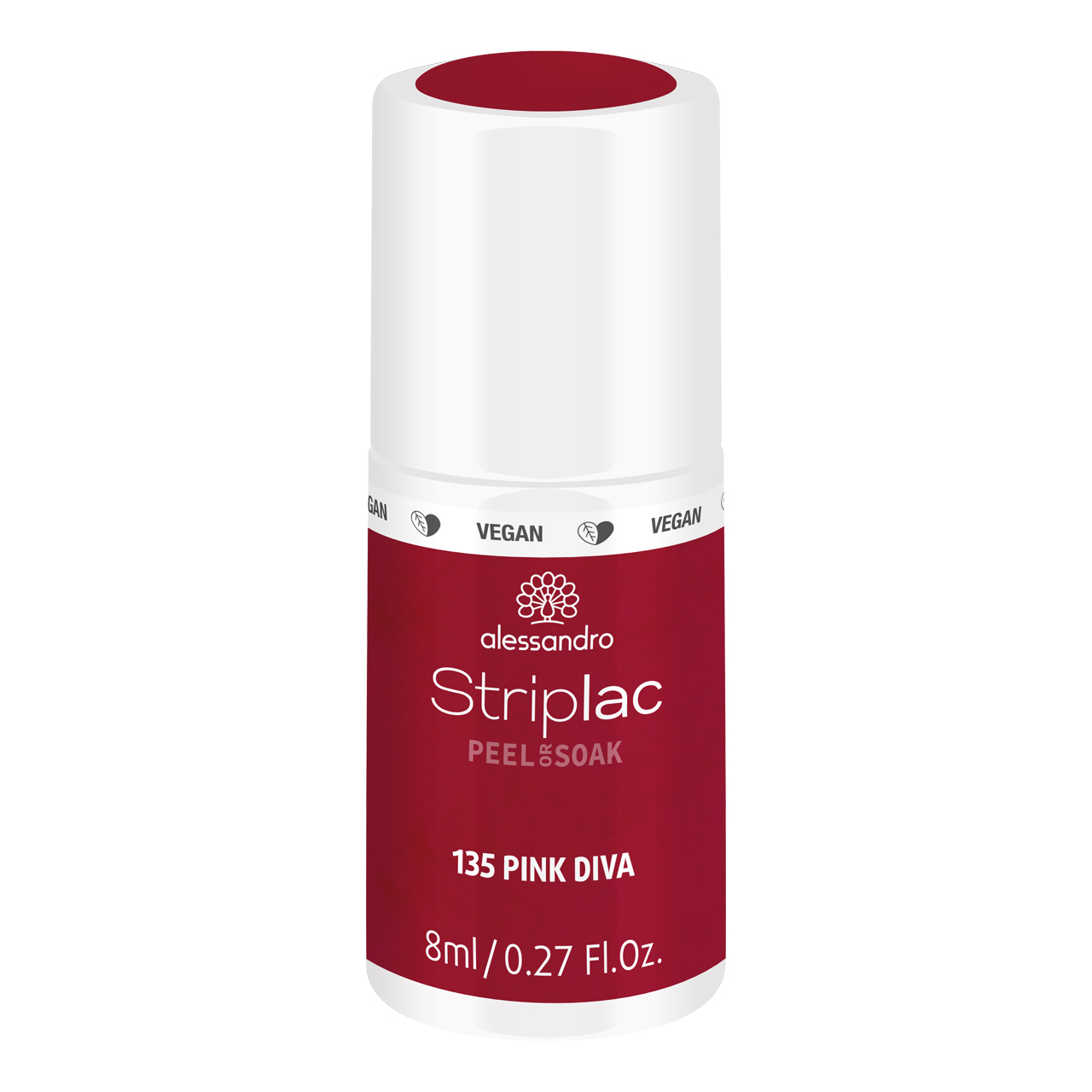 Striplac Peel or Soak Pink Diva