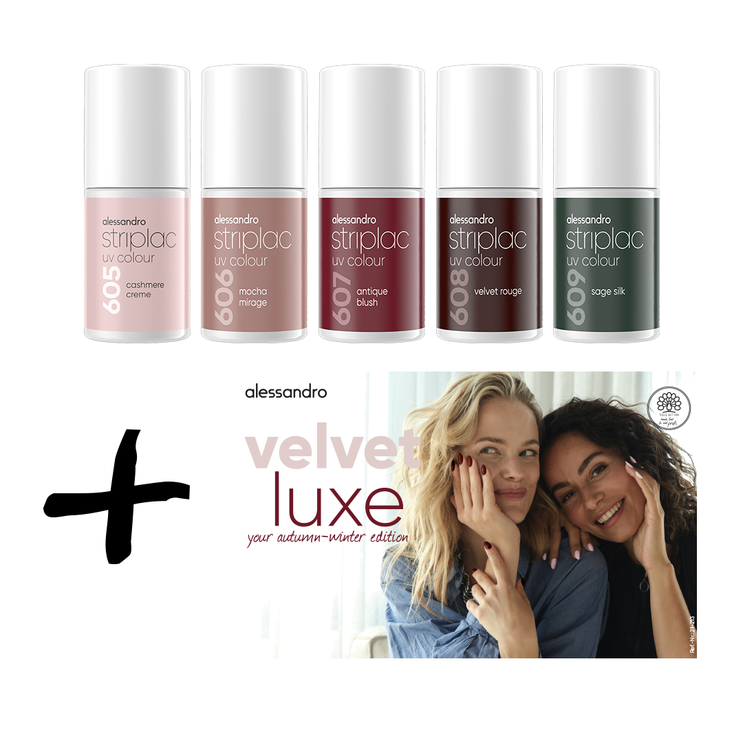 Warenpaket Striplac Lookfarben Velvet Luxe für das generische Display Warenpaket Striplac Lookfarben Velvet Luxe für das generische Display