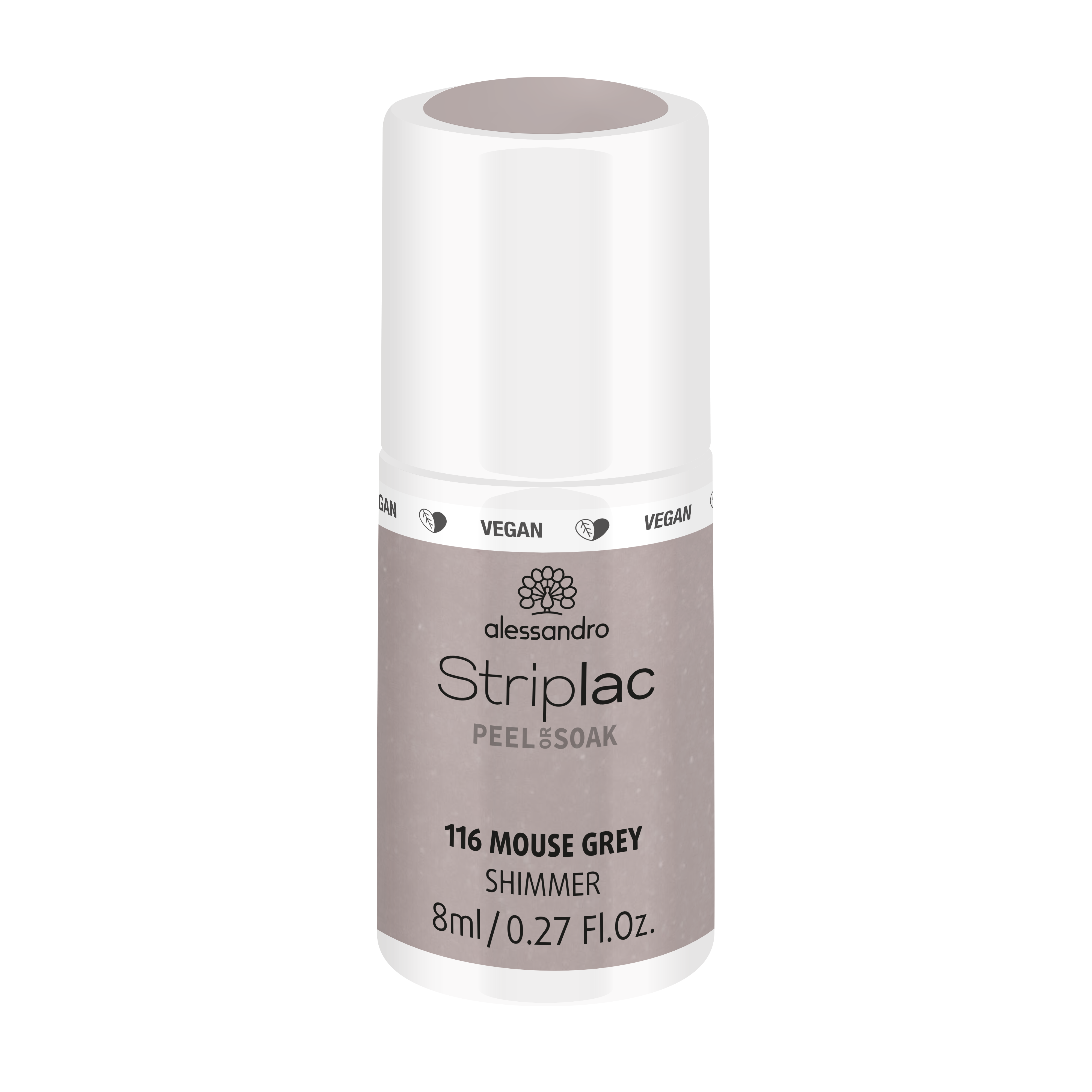 Striplac Peel or Soak Mouse Grey