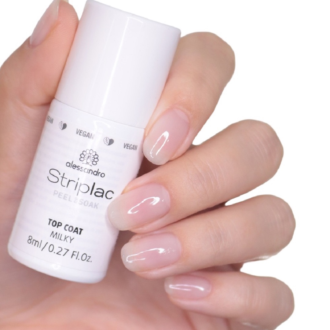 Striplac Top Coat Milky