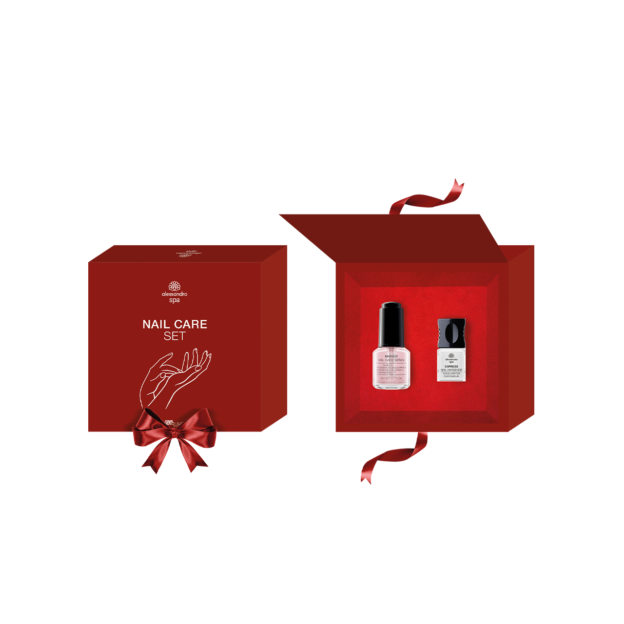 Coffret cadeau soins des ongles alessandro Spa