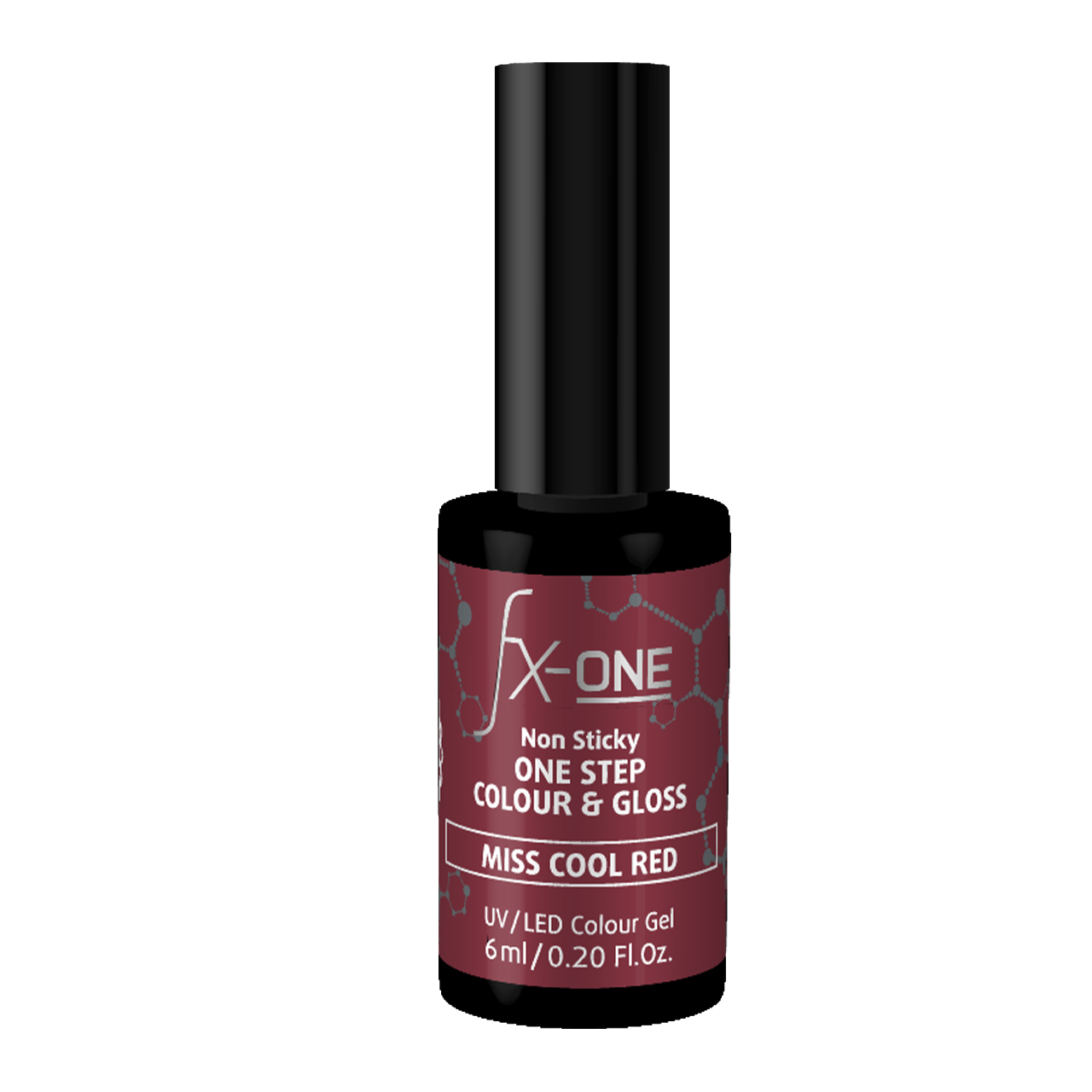 FX-ONE Colour & Gloss Miss Cool Red 6ml