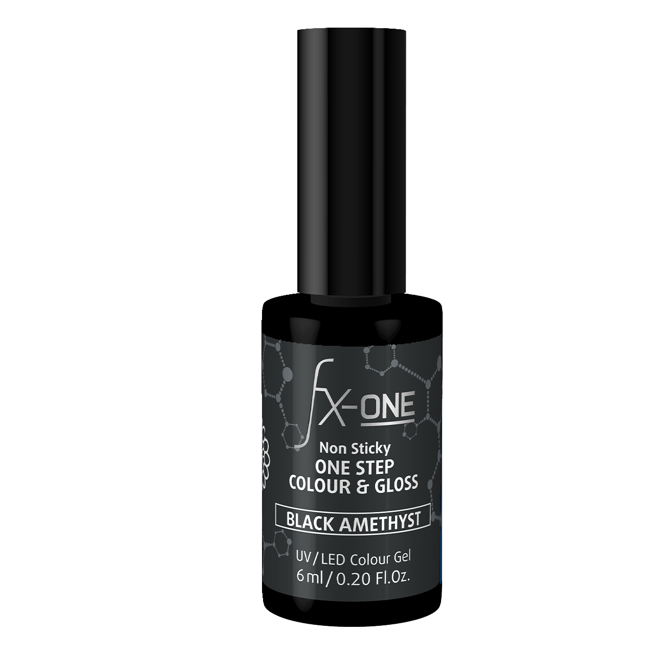 FX-ONE Colour & Gloss Black Amethyst 6 Ml