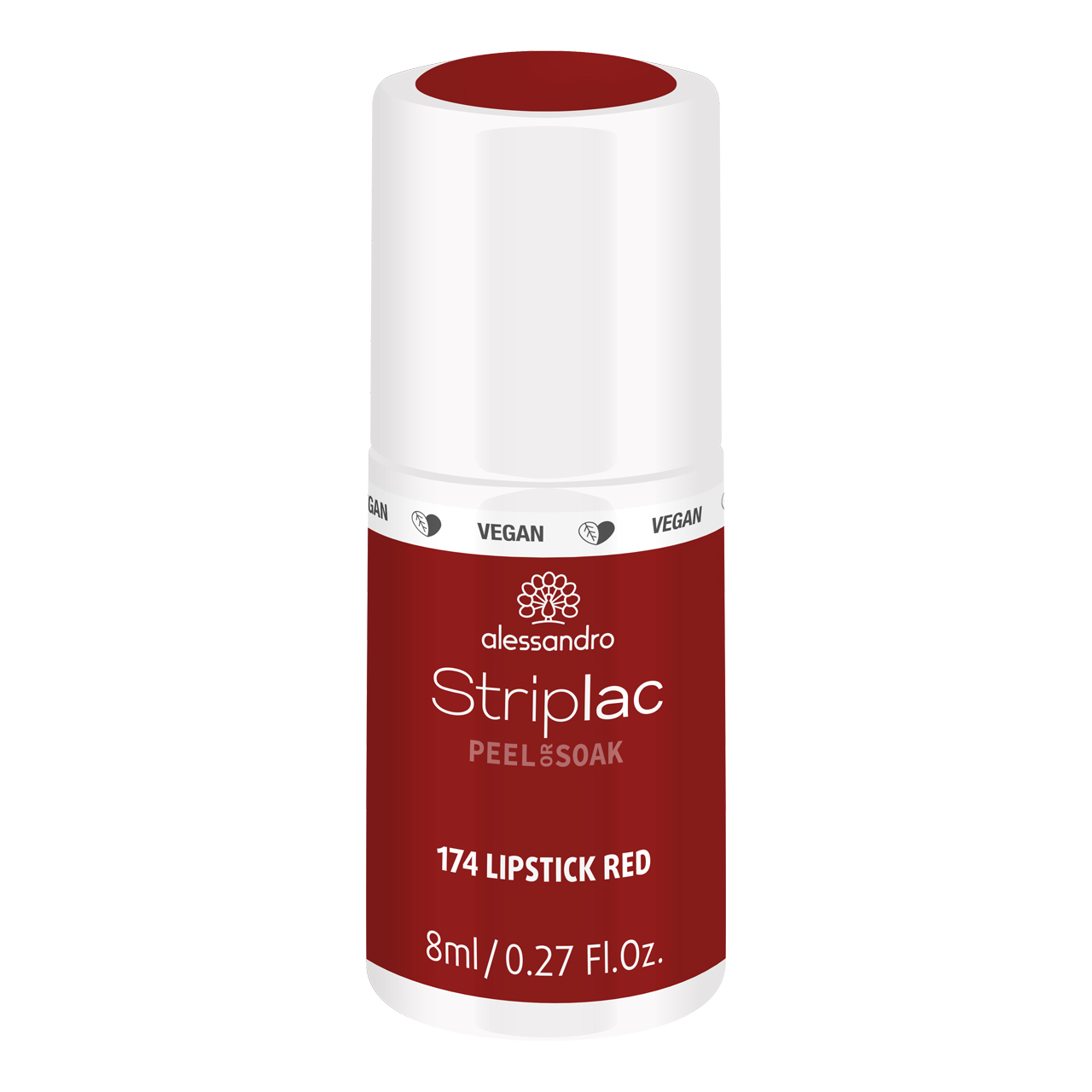 Striplac Peel or Soak Lipstick Red