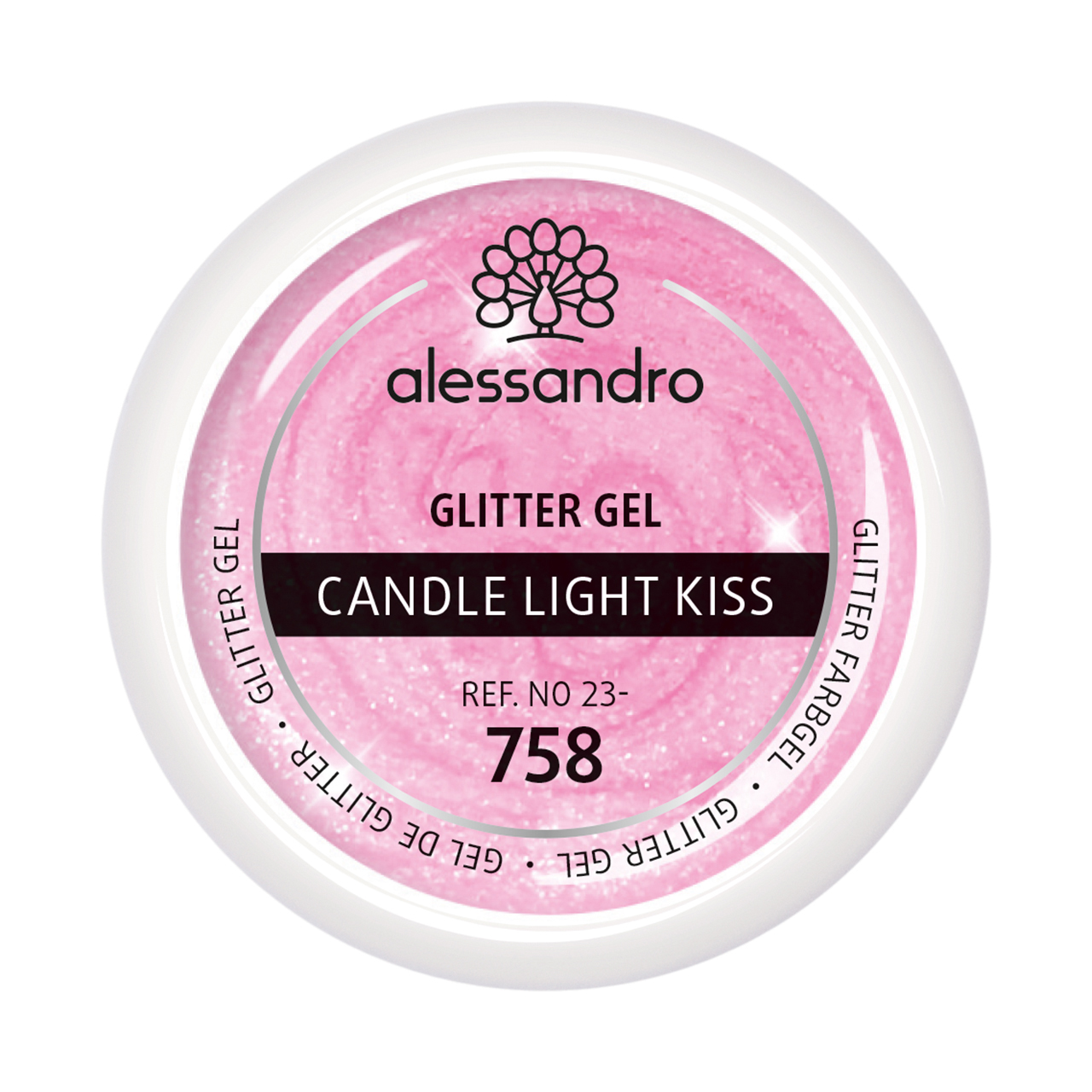 Glitter Gel Candel light kiss 5g 