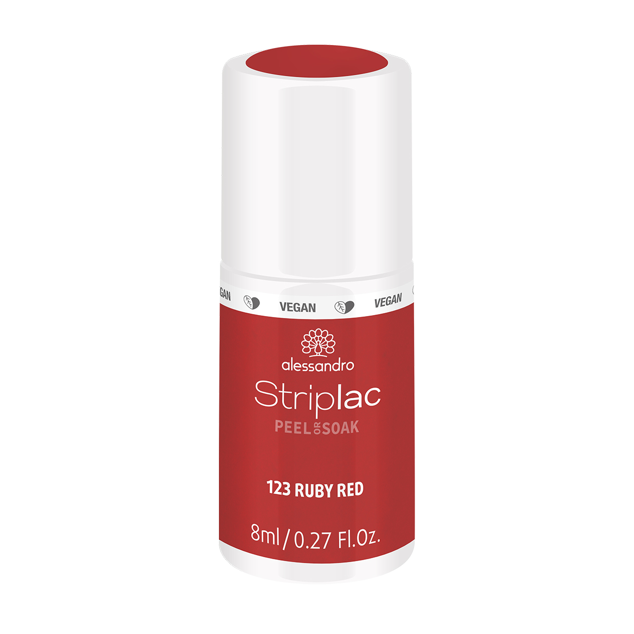 Striplac Peel or Soak Ruby Red