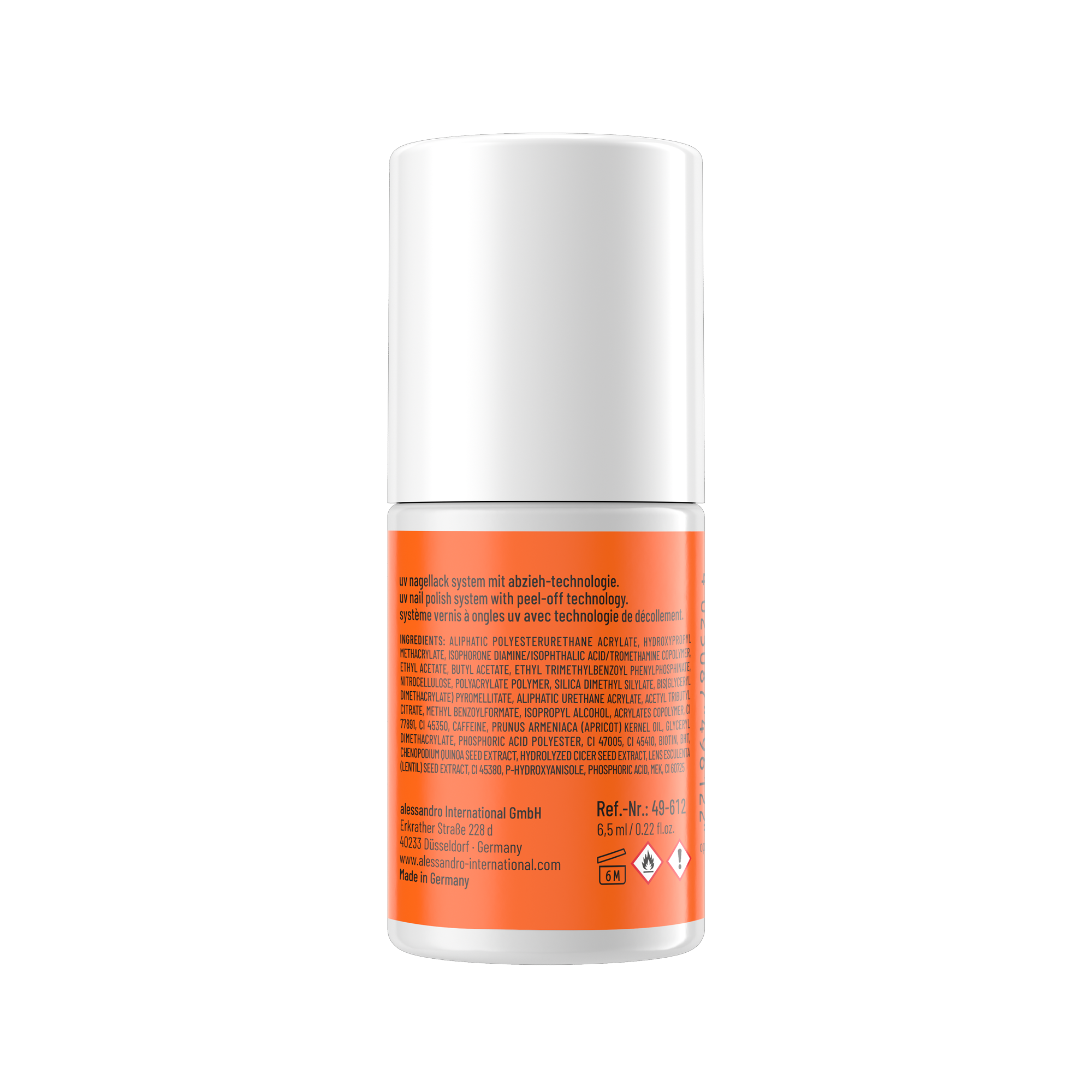 Striplac Uv Colour Tangerine Twist Neon