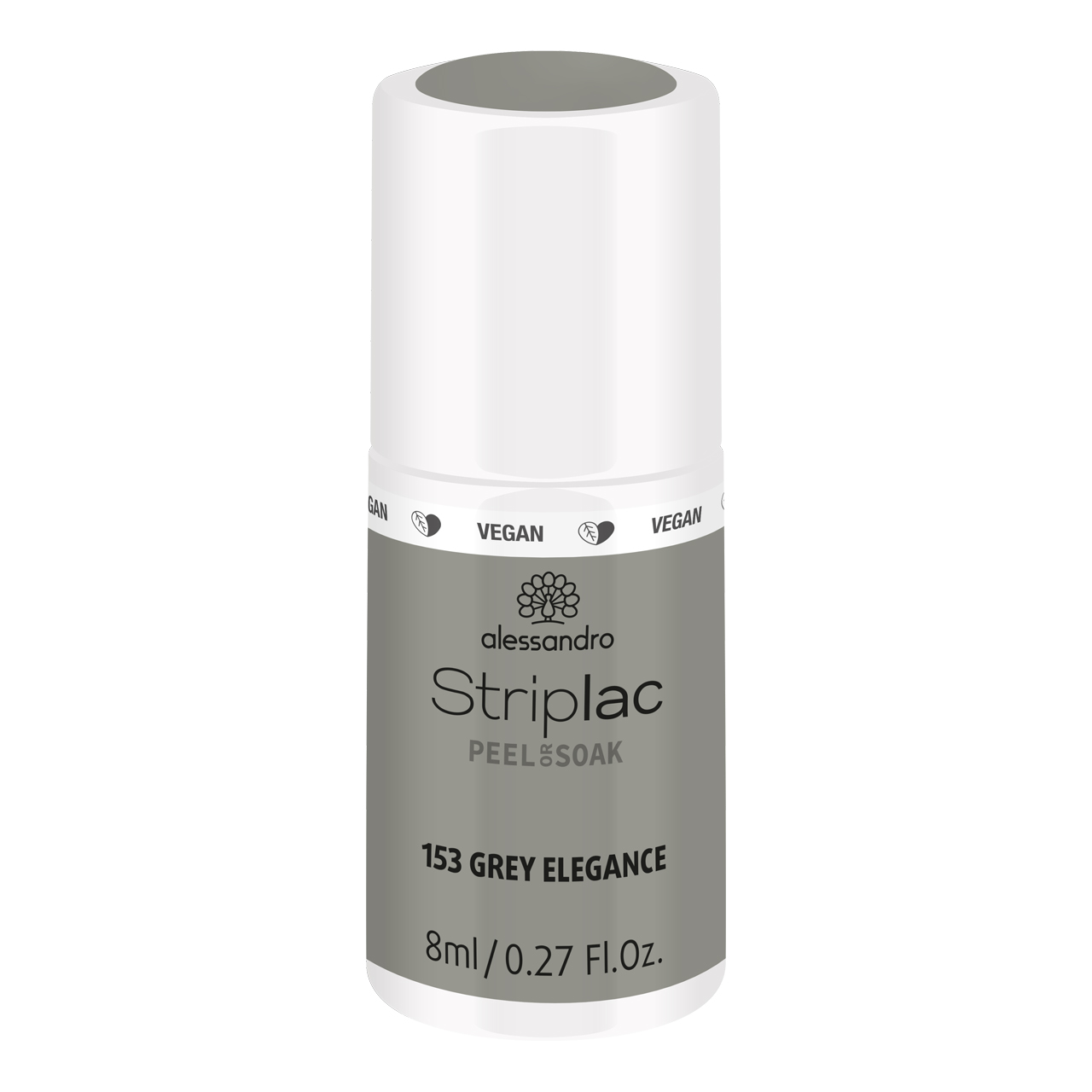 Striplac Peel or Soak Grey Elegance