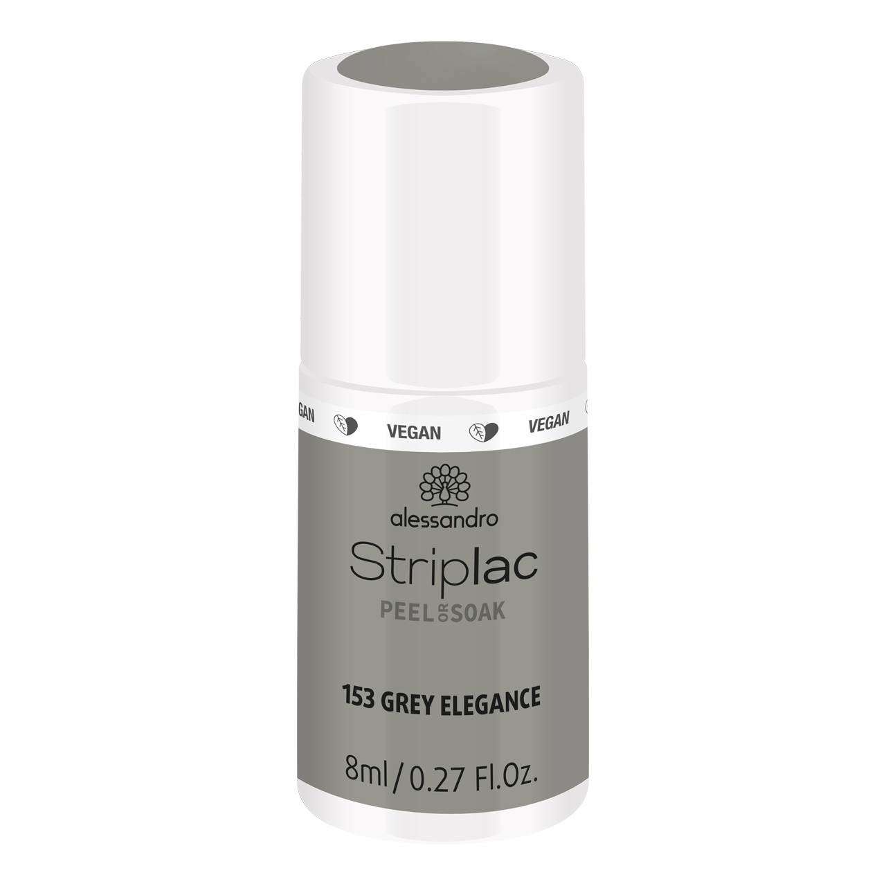 Striplac Peel or Soak Grey Elegance Striplac Peel or Soak Grey Elegance