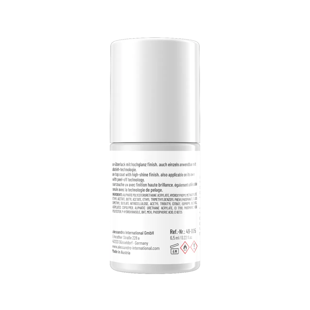 Striplac Uv Top Coat Milky