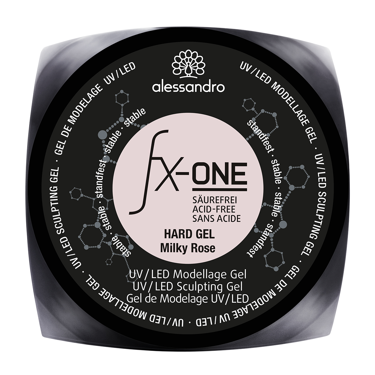 FX-ONE Hard Gel Milky Rose 15g